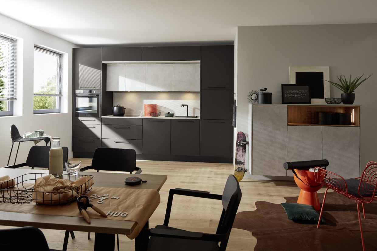 The kitchenette