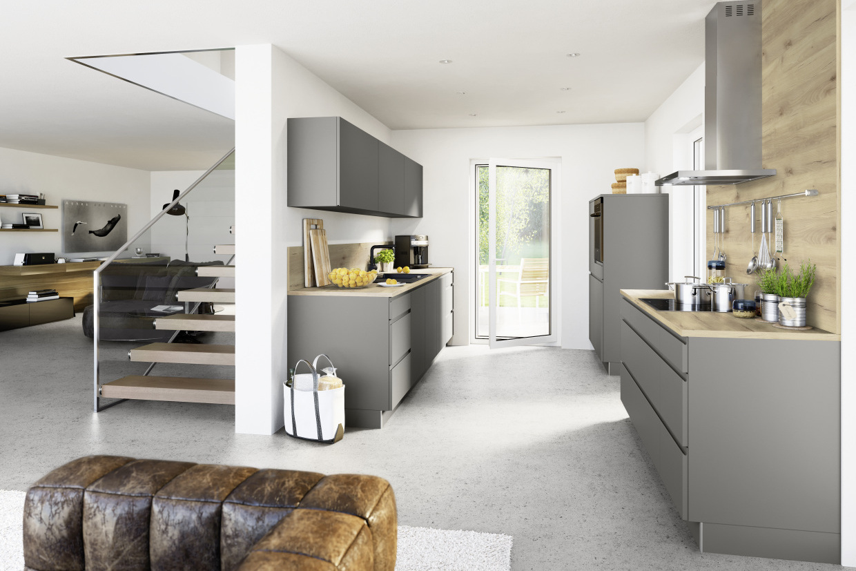 Double-linear kitchen