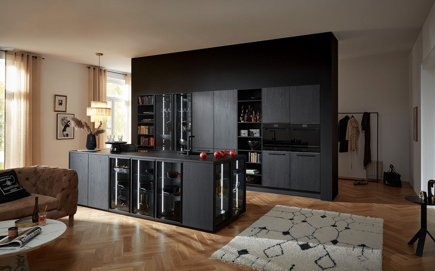 Nolte Küchen Manhatten Eiche Nero Header