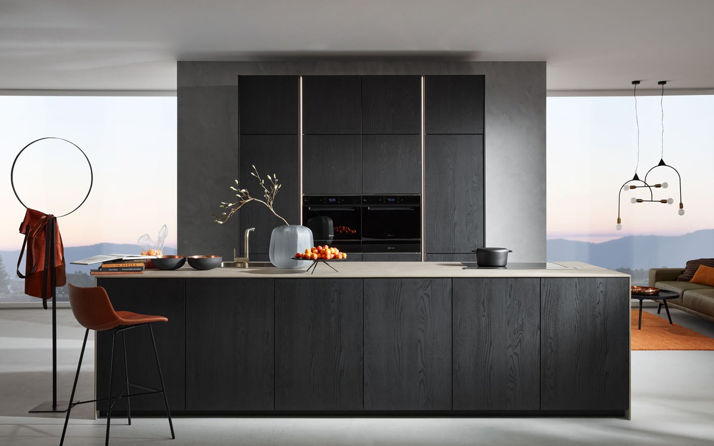 Nolte Küchen Manhattan Eiche Nero Achatgrau Header