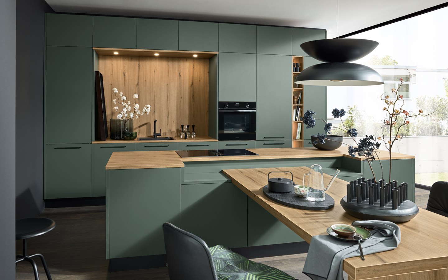 Nolte Kuechen Manhattan BlackGreen
