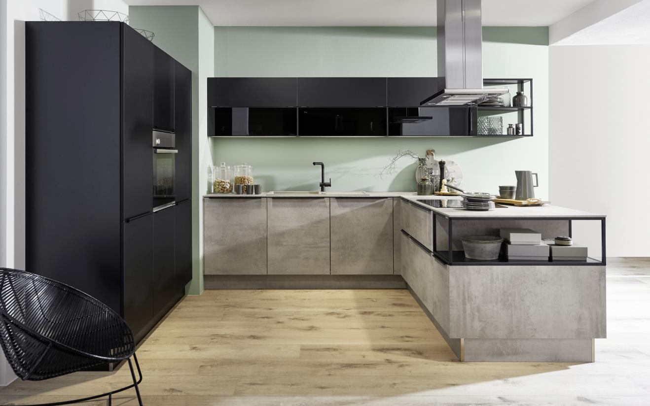 Stone Beton Feel Schwarz