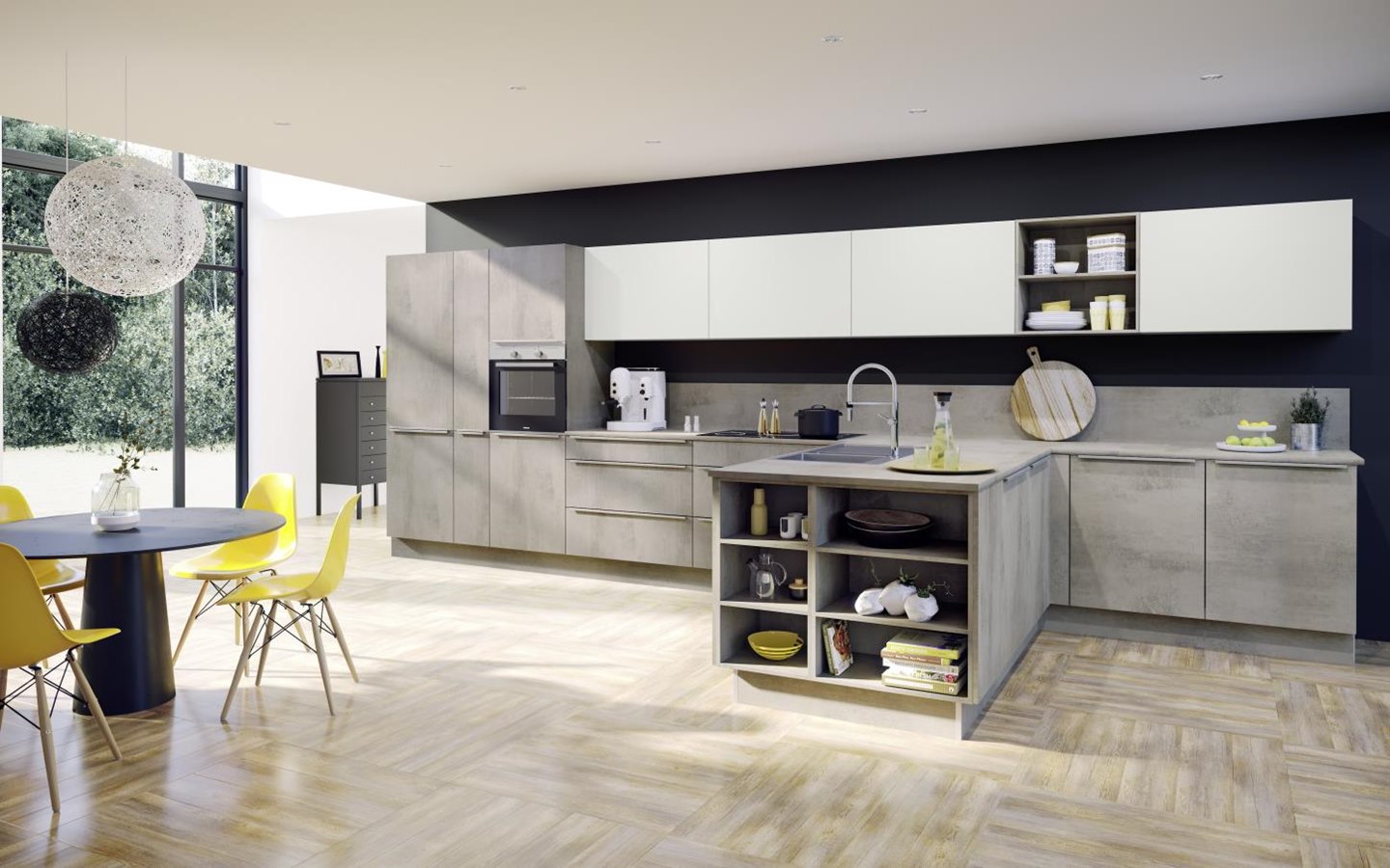Stone Beton Lux Weiss