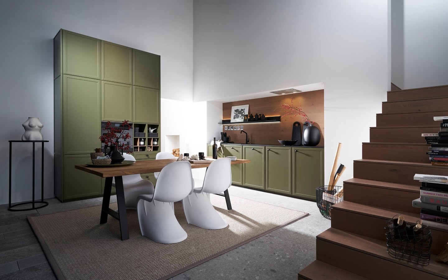 Nolte Küchen Torino Lack Olive softmatt Header