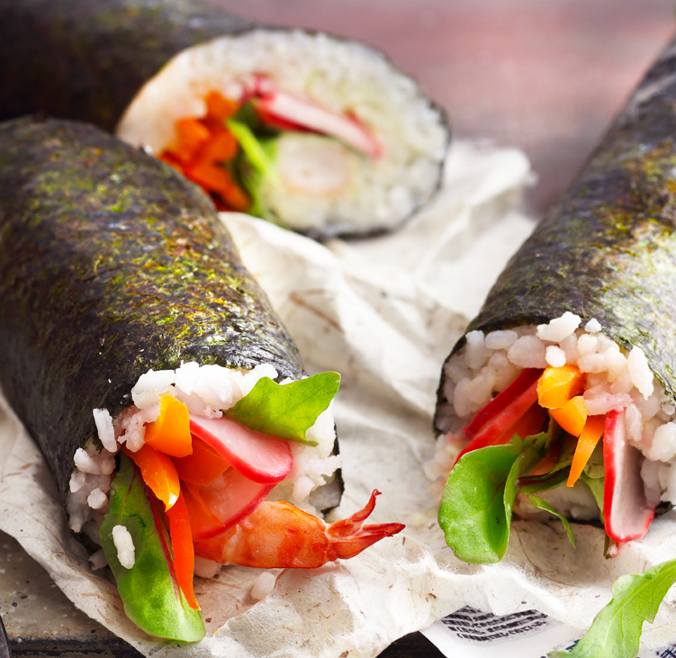 Nolte Blog Rezepte Shushi-Wraps
