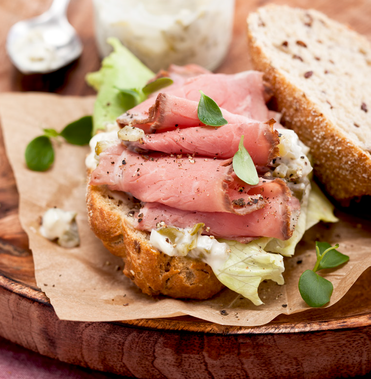 Nolte Blog Recipe Multi-grain rolls with roast beef